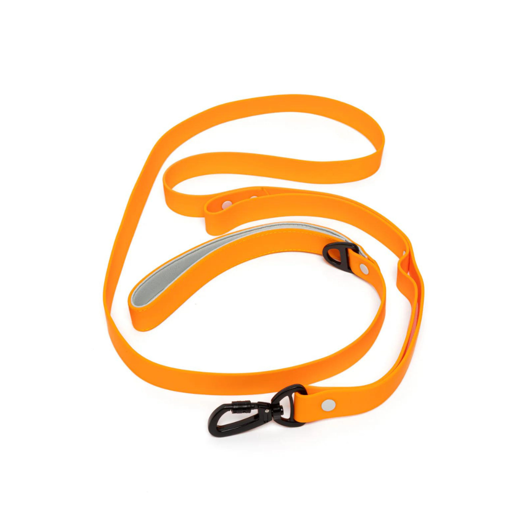 Crimson Glow Waterproof Dog Leash