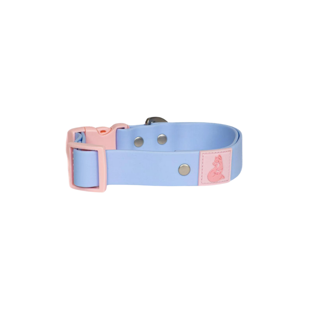 Blue Sky Orchid Waterproof Dog Collar