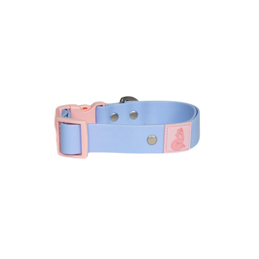 Blue Sky Orchid Waterproof Dog Collar