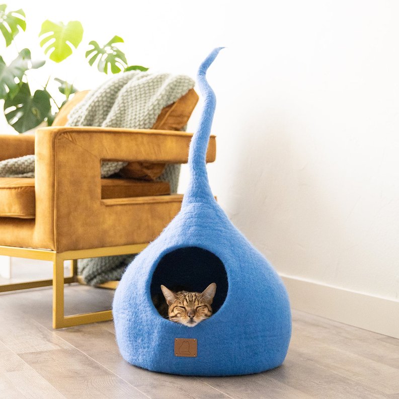 Modern Cat Tail Cave-Fuzzy Cove-Neema's Pets