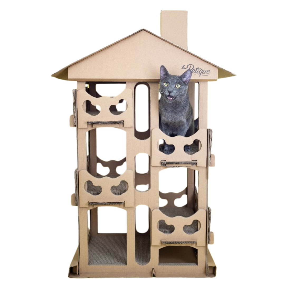 Feline Chateau Cat House