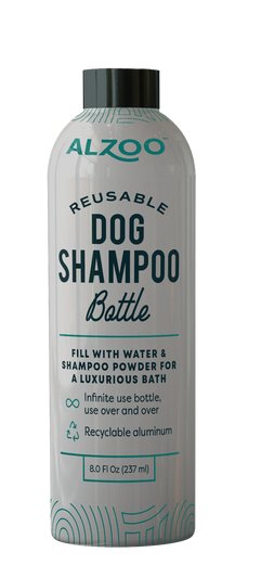 ALZOO Eco-Friendly Powder-to-Shampoo for Pets - bottle & pouches-ALZOO Vet-Neema's Pets