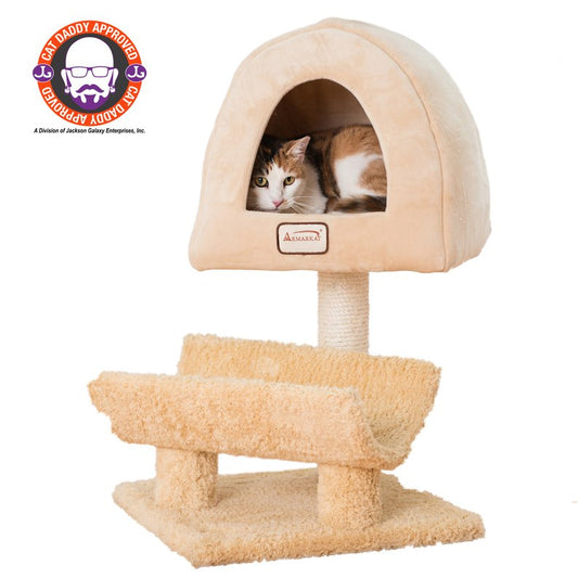 Armarkat Cat Condo, Real Wood Cat Scratching Post-Armarkat-Neema's Pets