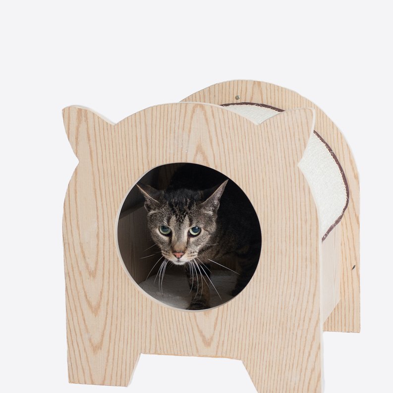 Armarkat Premium Wood Cat Hideaway-Armarkat-Neema's Pets