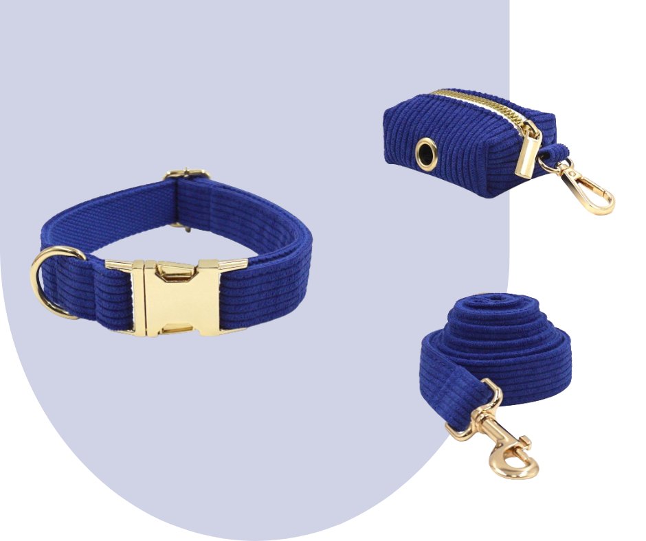 Darkblue Corduroy Pet Collection-Heyripet-Neema's Pets