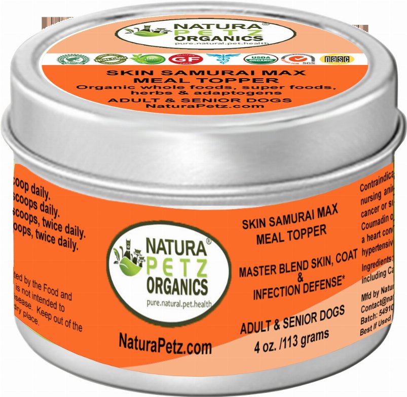 SKIN SAMURAI MAX Meal Topper for Pets-Natura Petz-Neema's Pets