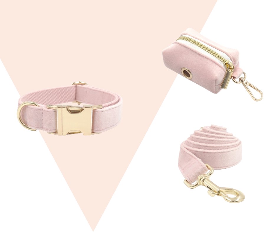 Baby Pink Corduroy velvet Pet Collection - Heyripet - Neema's Pets