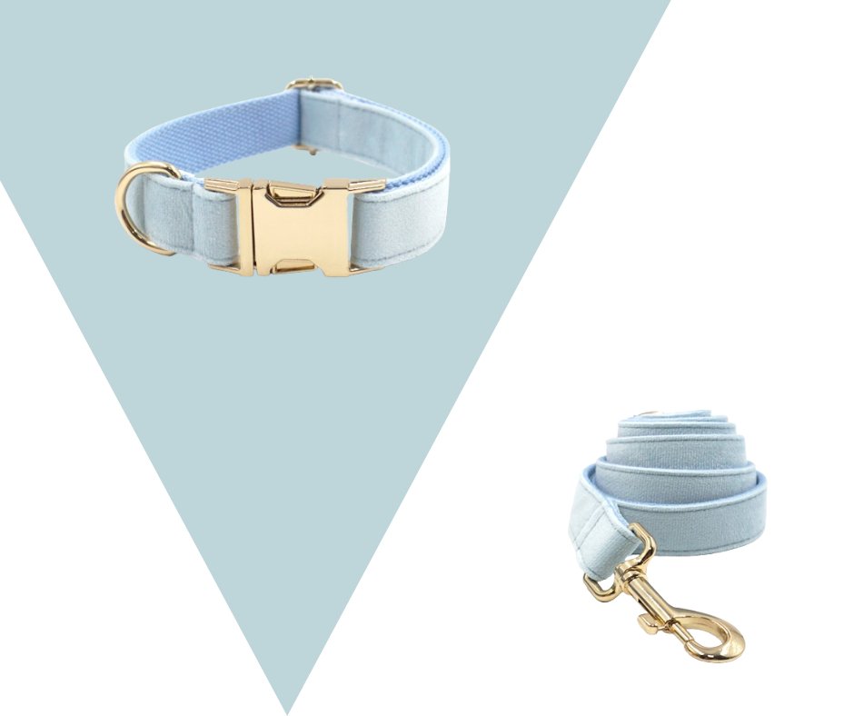 Lightblue Corduroy Velvet Pet Collection - Heyripet - Neema's Pets