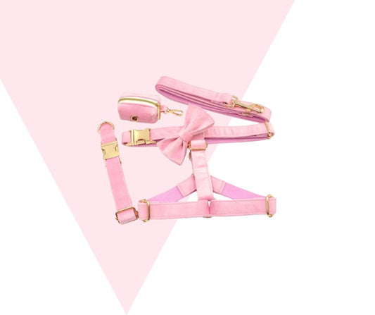 Eco-friendly Customizable GPS-Compatible Pink Pet Collection-Heyripet-Neema's Pets