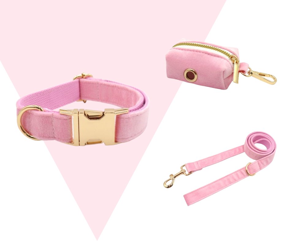 Eco-friendly Customizable GPS-Compatible Pink Pet Collection-Heyripet-Neema's Pets