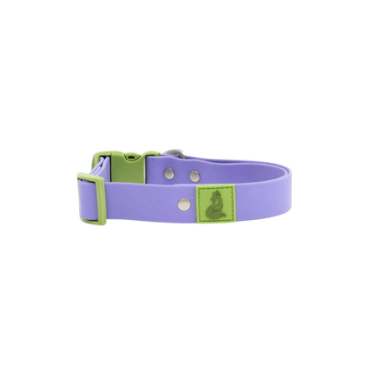 Lavender Garden Waterproof Dog Collar