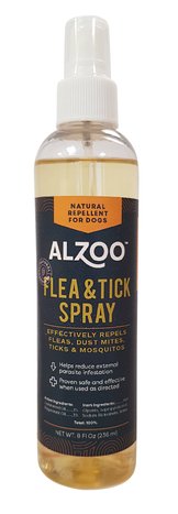 ALZOO Plant-Based Flea and Tick Repellent Spray for Dogs-ALZOO Vet-Neema's Pets