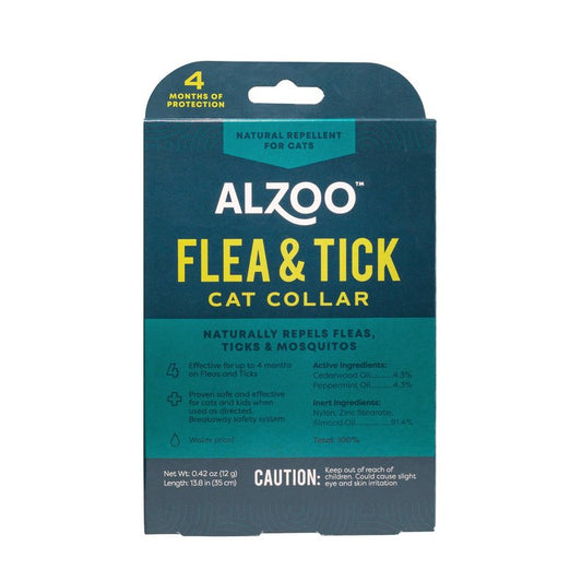 ALZOO Plant-Based Flea & Tick Collar Cat-ALZOO Vet-Neema's Pets