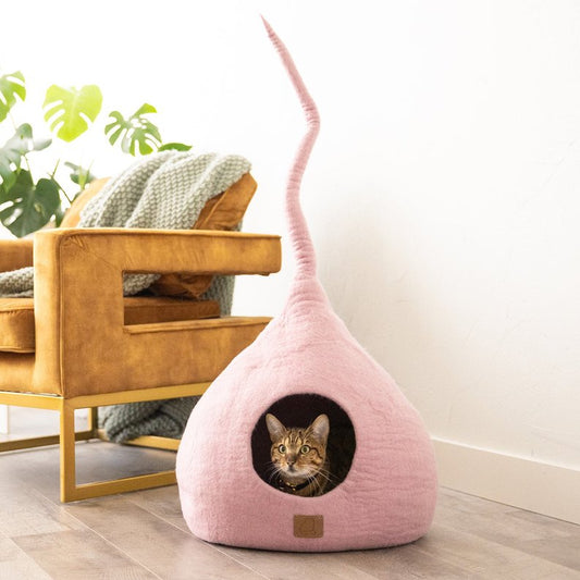 Modern Cat Tail Cave-Fuzzy Cove-Neema's Pets