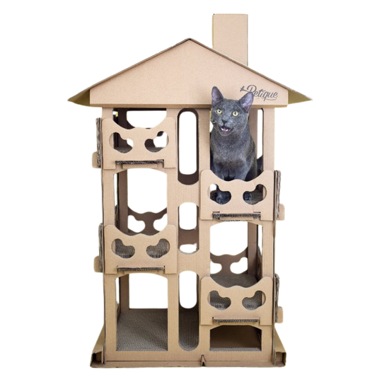 Feline Chateau Cat House