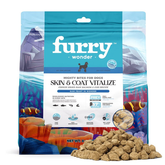 Skin&Coat Vitalize Freeze-Dried Raw Salmon&Cod Recipe for Dogs-Pet Wonder US Ltd-Neema's Pets