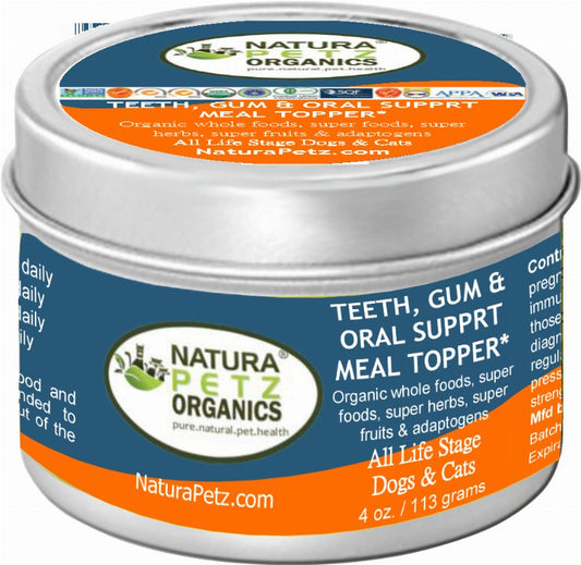 Teeth, Gum & Oral Support Meal Topper for Pets-Natura Petz-Neema's Pets